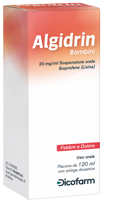 ALGIDRIN*OS 120ML 20MG/ML+SIR - Farmacia De Pasquale
