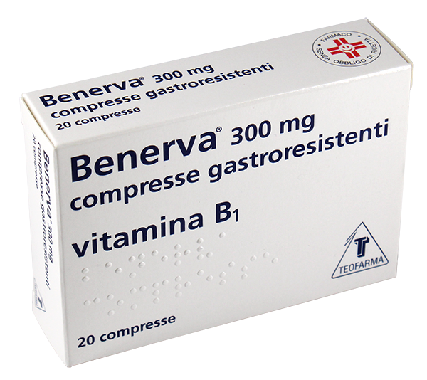 BENERVA*20CPR 300MG - Farmacia De Pasquale