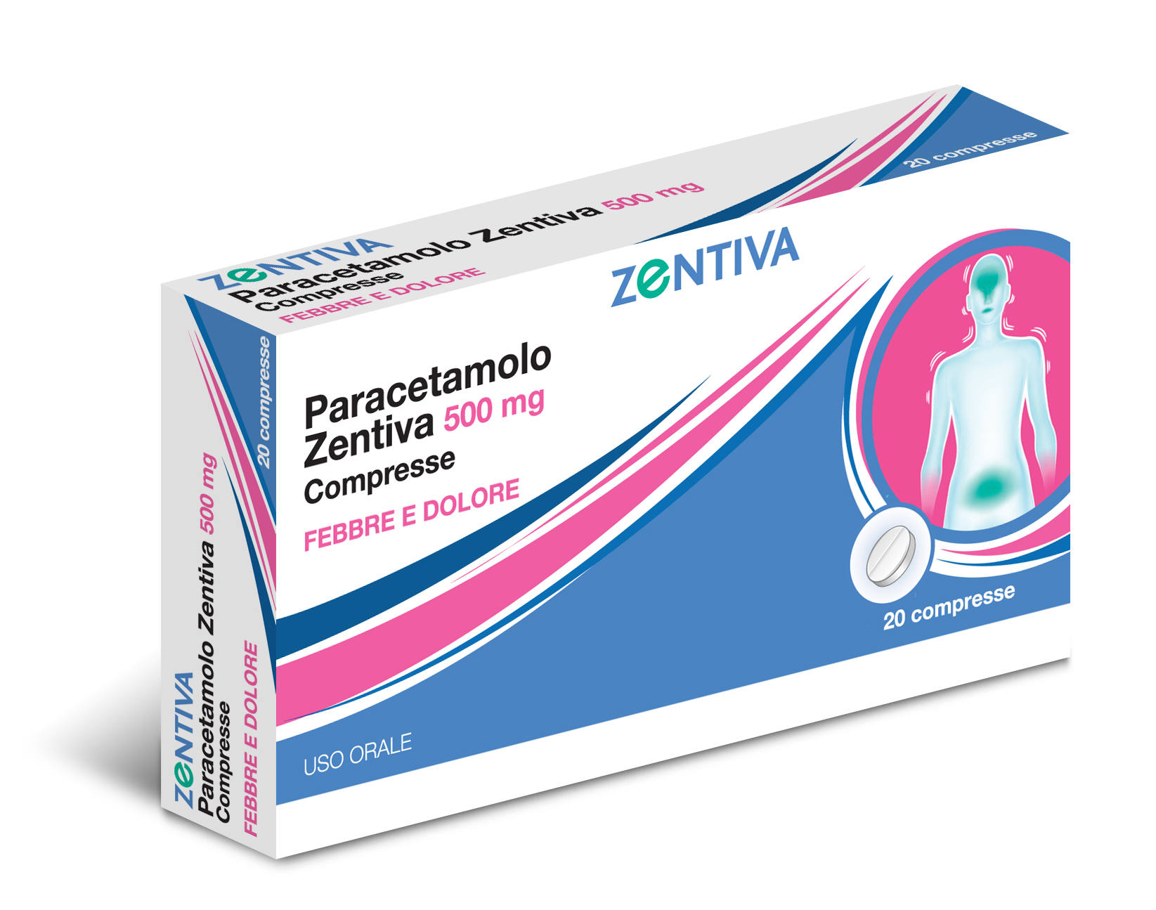 PARACETAMOLO ZEN*20CPR 500MG - Farmacia De Pasquale