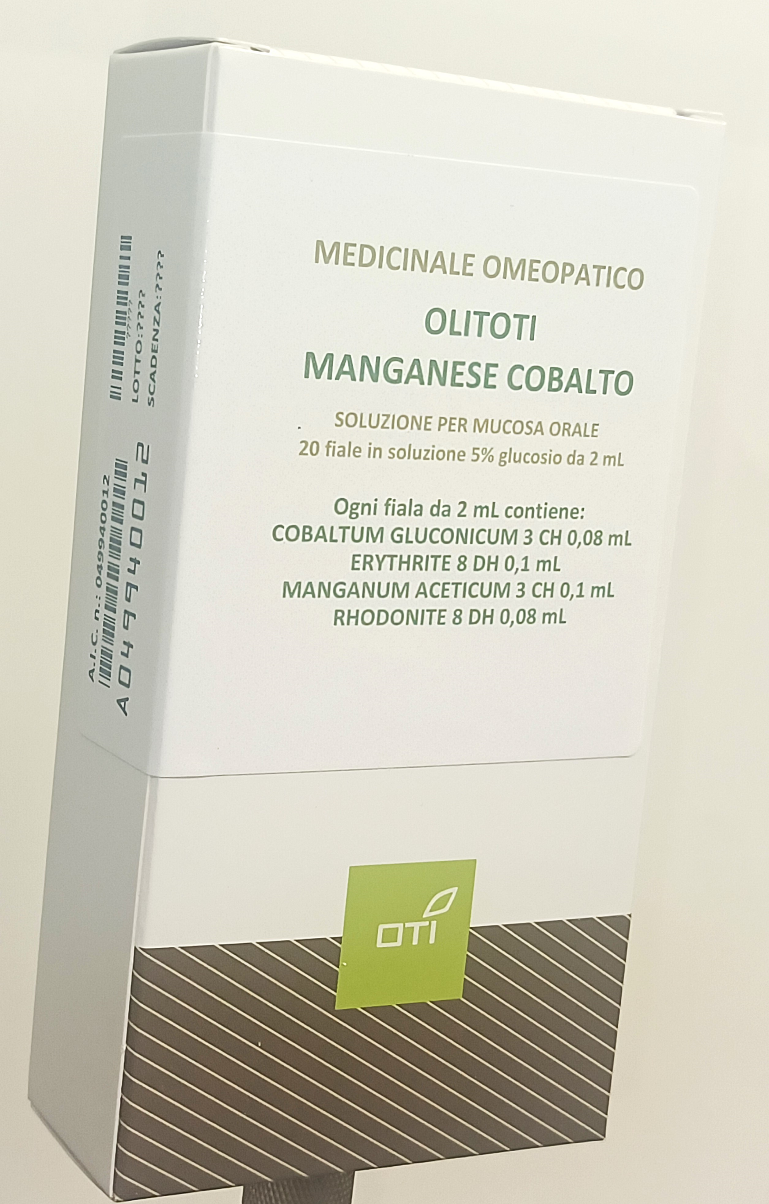 OLITOTI MANGANESE COBAL*OS 20F - Farmacia De Pasquale