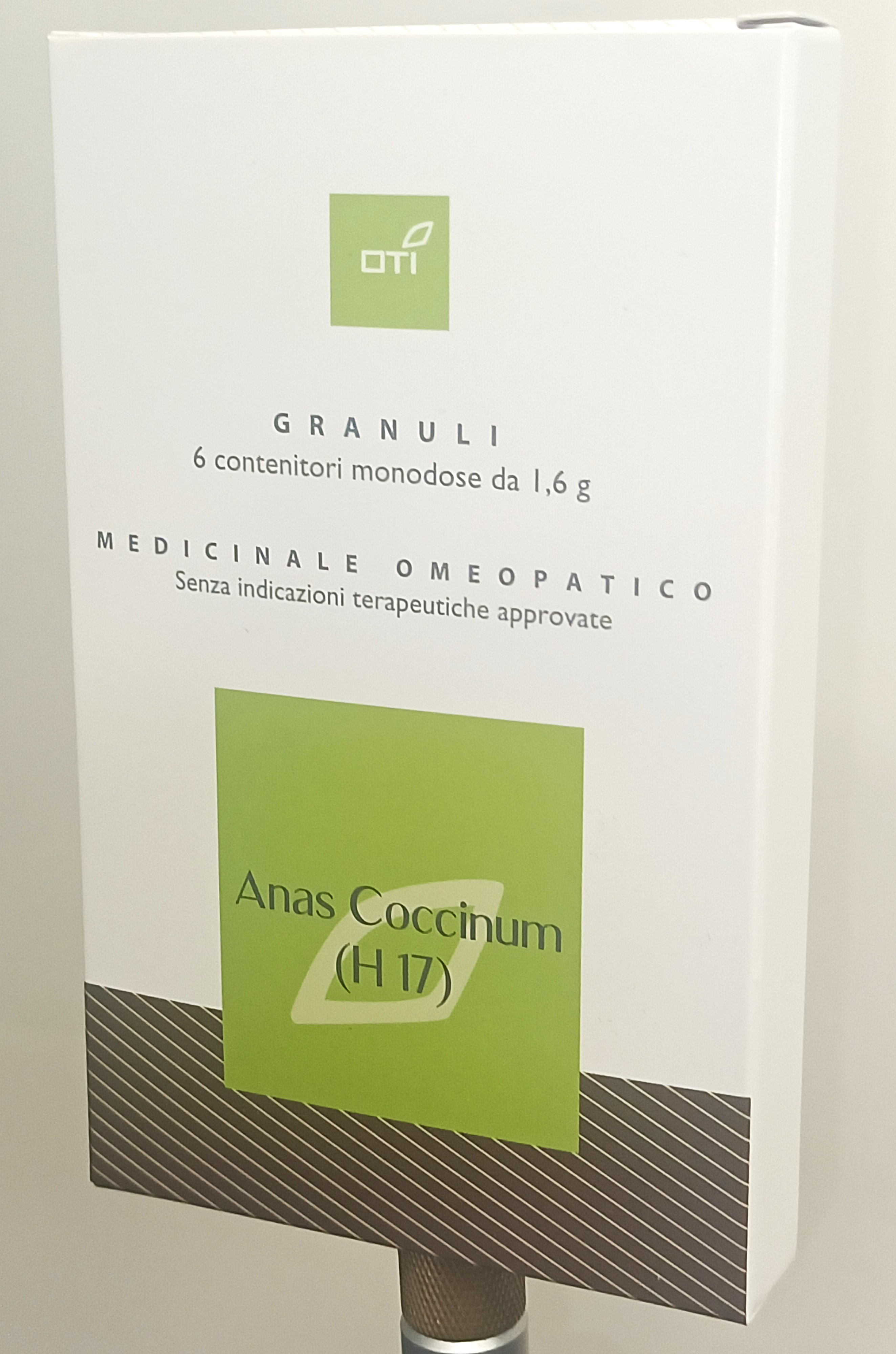 ANAS COCCINUM H17*6 MONOD 1,6G - Farmacia De Pasquale