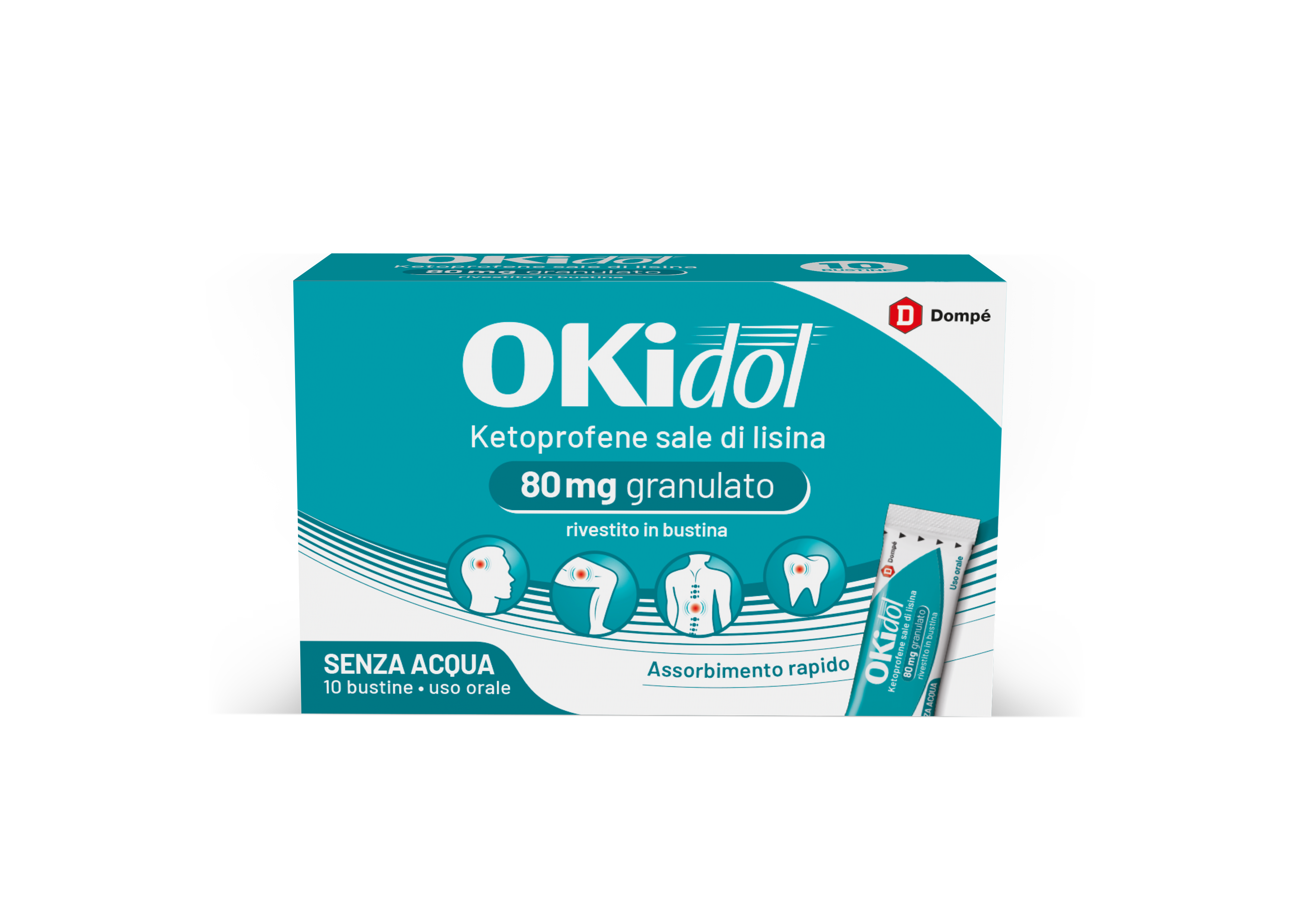 OKIDOL*OS GRAT 10BUST 80MG - Farmacia De Pasquale
