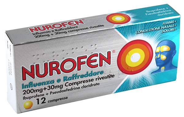 NUROFEN INFLUENZA RAFFR*12CPR - Farmacia De Pasquale