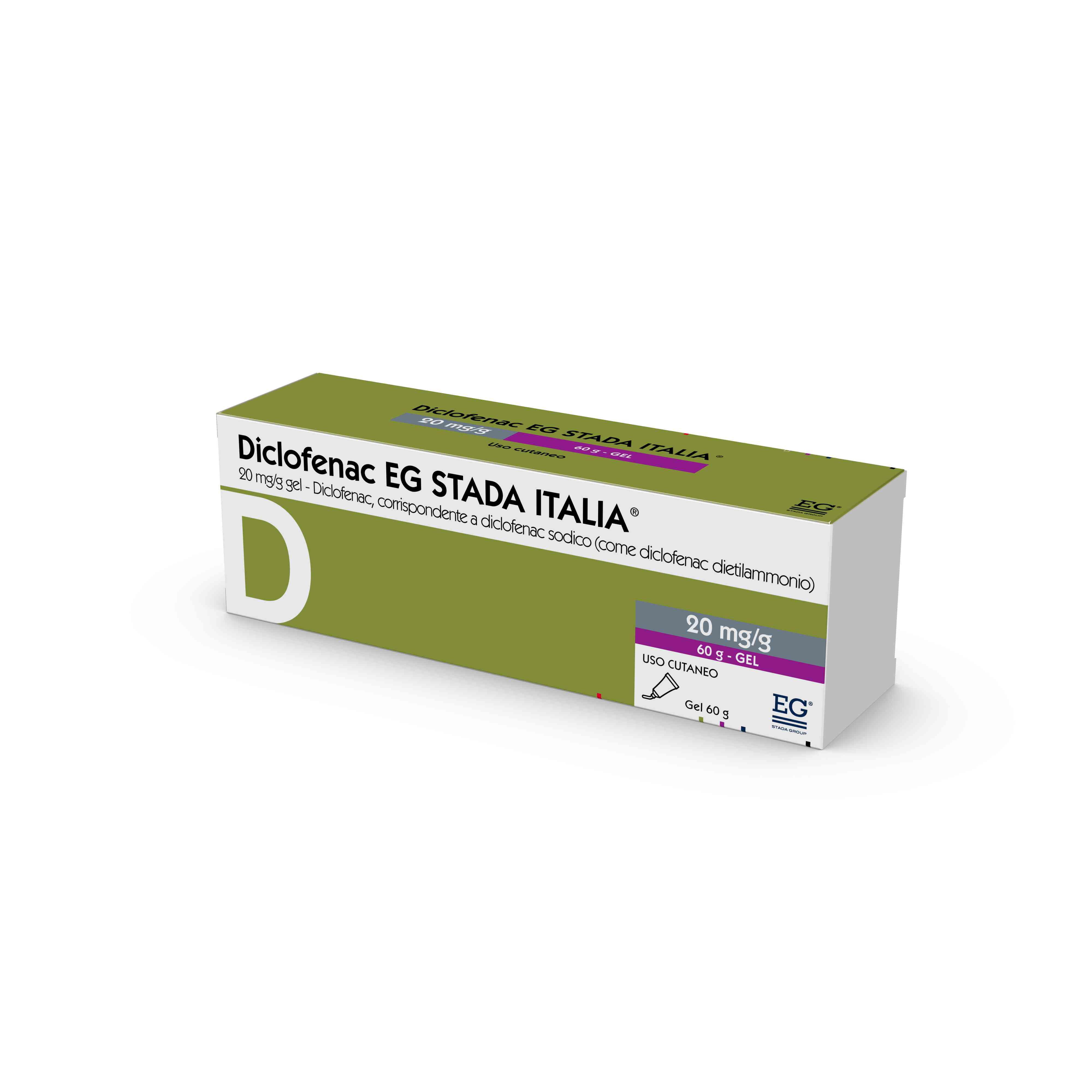 DICLOFENAC EG*GEL 60G 20MG/G - Farmacia De Pasquale