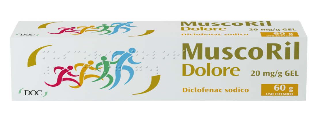 MUSCORIL DOLORE*GEL 60G 20MG/G - Farmacia De Pasquale