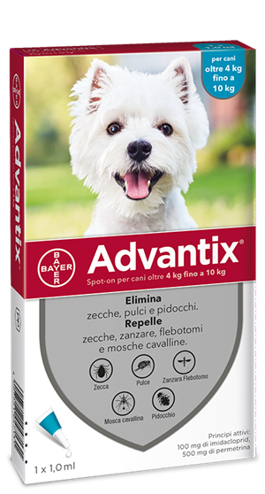 ADVANTIX SPOT ON*1PIP 4-10KG - Farmacia De Pasquale