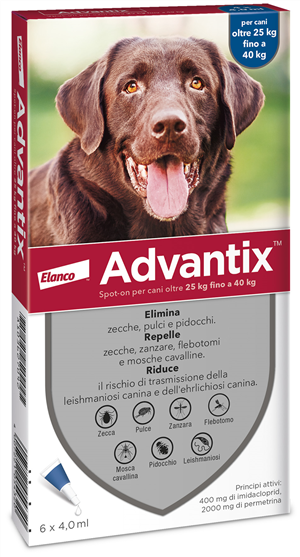 ADVANTIX SPOT ON*6PIP 25-40KG - Farmacia De Pasquale