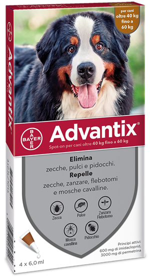 ADVANTIX SPOT ON*4PIP 40-60KG - Farmacia De Pasquale