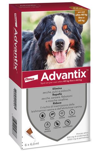 ADVANTIX SPOT ON*6PIP 40-60KG - Farmacia De Pasquale