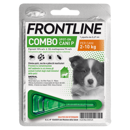 FRONTLINE COMBO*1PIP 2-10KG CA - Farmacia De Pasquale