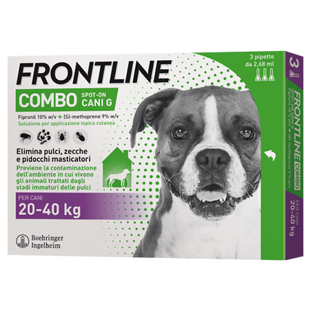 FRONTLINE COMBO*3PIP 20-40KG C - Farmacia De Pasquale