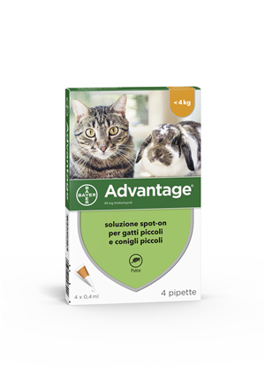 ADVANTAGE*4PIP 0,4ML SPOTON - Farmacia De Pasquale