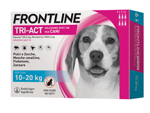 FRONTLINE TRI-ACT*6PIP 10-20KG - Farmacia De Pasquale