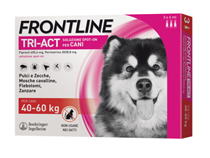 FRONTLINE TRI-ACT*3PIP 40-60KG - Farmacia De Pasquale