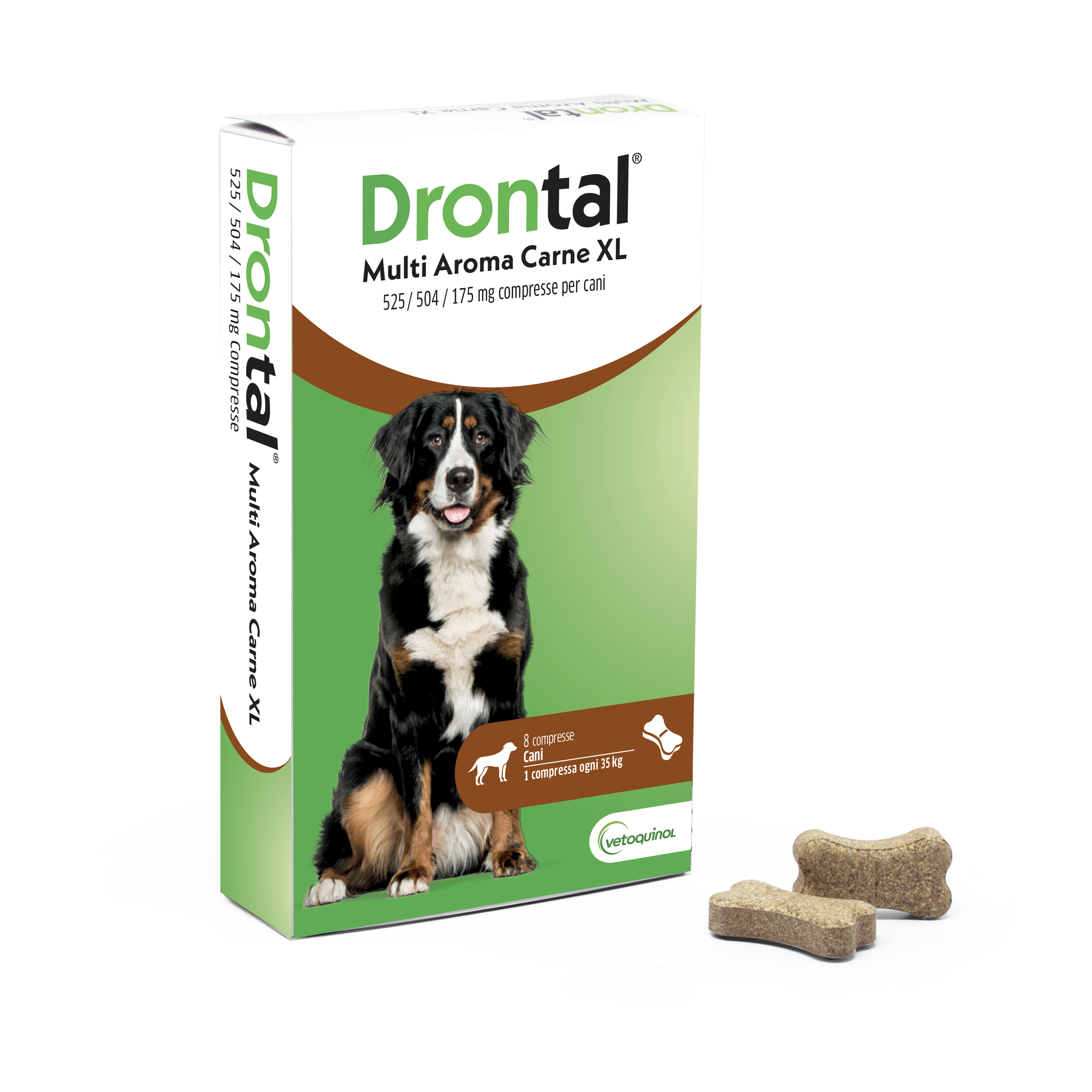 DRONTAL MULTI AR CARNE XL*8CPR - Farmacia De Pasquale