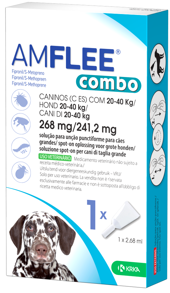 AMFLEE COMBO*3PIP 20-40KG CANI - Farmacia De Pasquale
