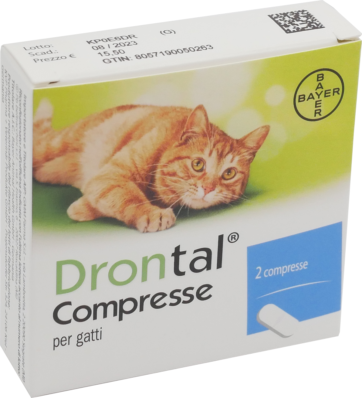 DRONTAL*2CPR GATTO - Farmacia De Pasquale