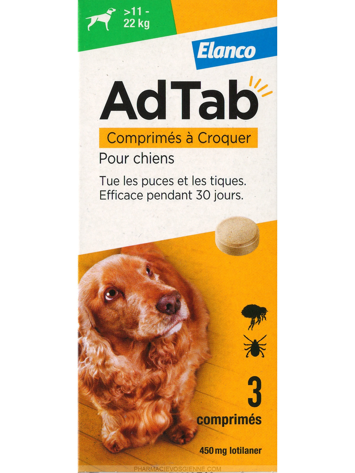 ADTAB*3CPR 450MG CANI 11-22KG - Farmacia De Pasquale