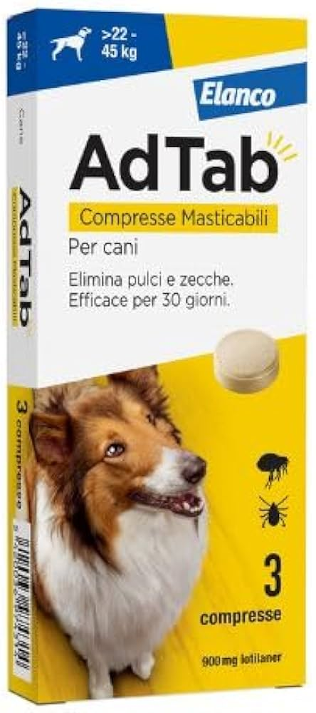 ADTAB*3CPR 900MG CANI 22-45KG - Farmacia De Pasquale