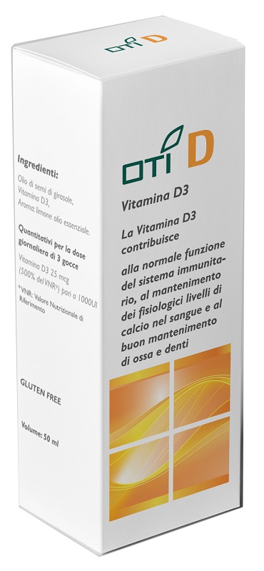 OTI D VITAMINA D3 GOCCE 50ML - Farmacia De Pasquale