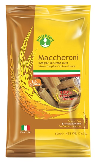 PASTA DI FRUMENTO INTEGRALE MACCHERONI 500 G - Farmacia De Pasquale