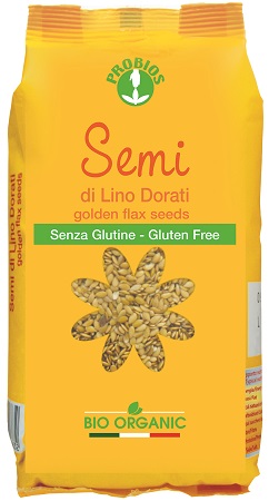 SEMI DI LINO DORATI ITALIANI 500 G - Farmacia De Pasquale