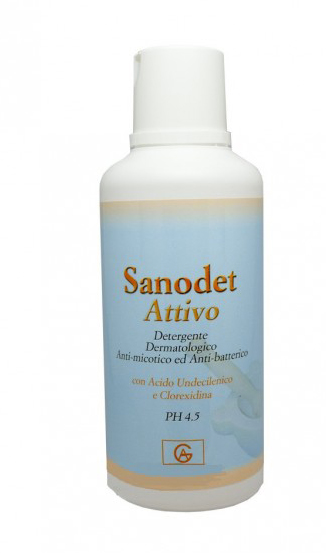 SANODET ATTIVO SHAMPOODOCCIA 500 ML - Farmacia De Pasquale