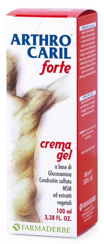 ARTHROCARIL FORTE CREMA GEL 100 ML - Farmacia De Pasquale