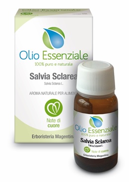 SALVIA SCLAREA OLIO ESSENZIALE 10 ML - Farmacia De Pasquale