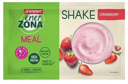 ENERZONA INSTANT MEAL FRAGOLA YOGHURT 1 BUSTA DA 50 GRAMMI - Farmacia De Pasquale