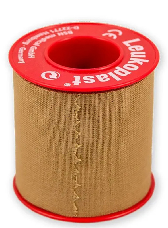 CEROTTO CHIRURGICO PER FISSAGGIO MEDICAZIONI IN ROCCHETTO LEUKOPLAST SUPPORTO VISCOSA COLOR PELLE MASSA ADESIVA CAUCCIU' OSSIDO DI ZINCO 10X500CM - Farmacia De Pasquale