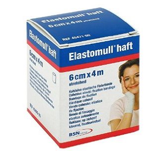 BENDA ELASTICA AUTOADESIVA ELASTOMULL HAFT COMPRESSIONE FORTE 6X400 CM - Farmacia De Pasquale