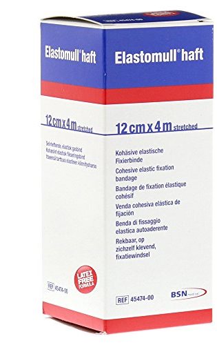 BENDA ELASTICA AUTOADESIVA ELASTOMULL HAFT COMPRESSIONE FORTE 12X400 CM - Farmacia De Pasquale