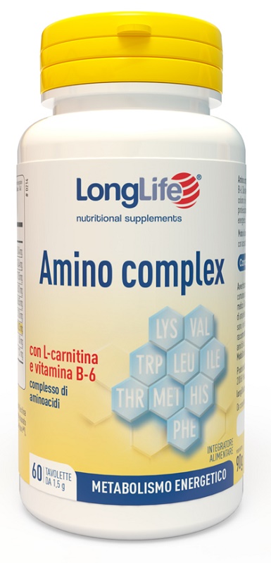 LONGLIFE AMINO COMPLEX 60 TAVOLETTE - Farmacia De Pasquale