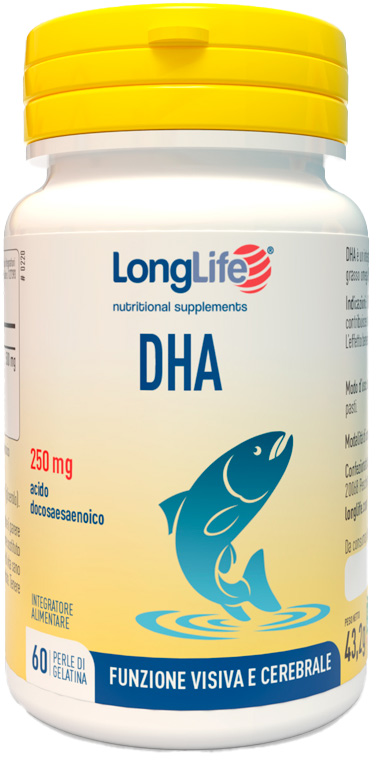LONGLIFE DHA 250 MG 60 PERLE - Farmacia De Pasquale