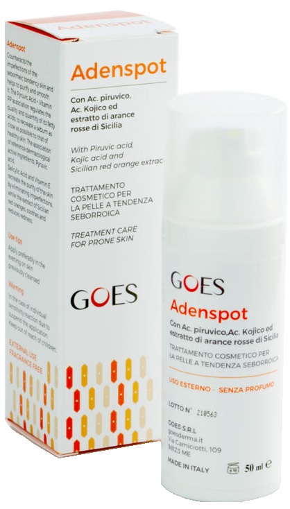 GOES ADENSPOT CREMA VISO 50 ML - Farmacia De Pasquale