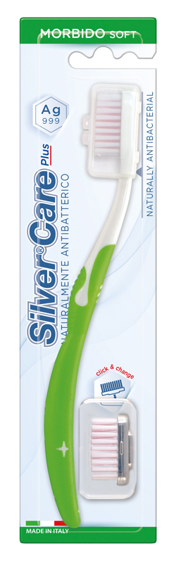 SILVERCARE PLUS SPAZZ MORB+RIC - Farmacia De Pasquale