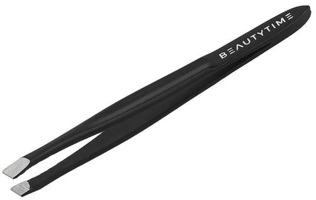 BEAUTYTIME PINZETTA OBLIQUA CON FINITURE A CANNA DI FUCILE - Farmacia De Pasquale