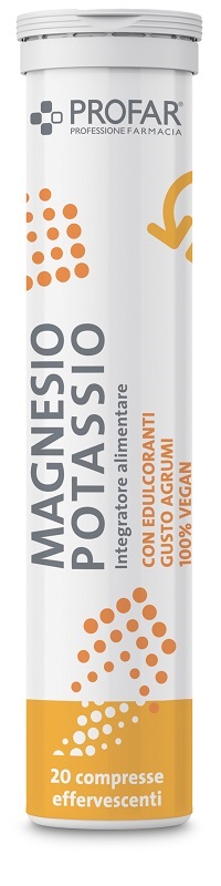 PROFAR MAGNESIO POTASSIO 20 COMPRESSE - Farmacia De Pasquale