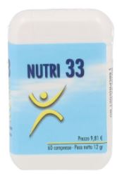 NUTRI 33 60 COMPRESSE - Farmacia De Pasquale