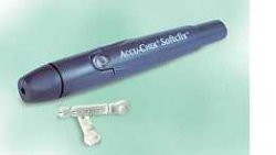PENNA PUNGIDITO ACCU-CHEK SOFTCLIX + 25 LANCETTE SOFTCLIX + MANUALE DI UTILIZZO - Farmacia De Pasquale