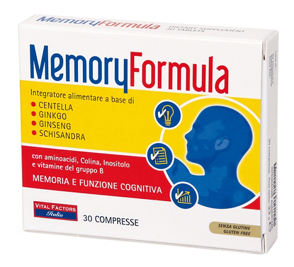 MEMORY FORMULA 30 COMPRESSE - Farmacia De Pasquale