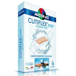 CEROTTO MASTER-AID CUTIFLEXMED STRIP TRASPARENTE IMPERMEABILE SUPPORTO IN POLIURETANO 4 FORMATI ASSORTITI 20 PEZZI - Farmacia De Pasquale