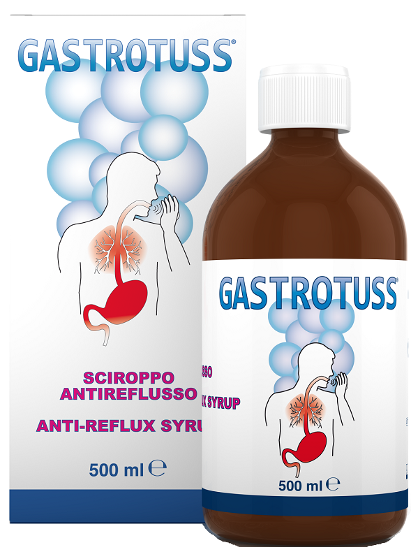 SCIROPPO ANTIREFLUSSO GASTROTUSS 500 ML - Farmacia De Pasquale