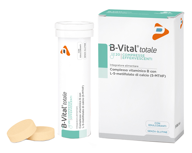 B-VITAL TOTALE ARANCIA 2 TUBI 10 COMPRESSE EFFERVESCENTI - Farmacia De Pasquale
