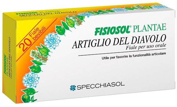 FISIOSOL PLANTAE ARTIGLIO DIAVOLO 20 FIALE 2 ML - Farmacia De Pasquale