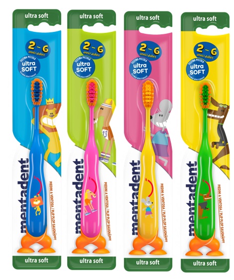 MENTADENT SPAZZOLINO KIDS 2-7 ANNI - Farmacia De Pasquale