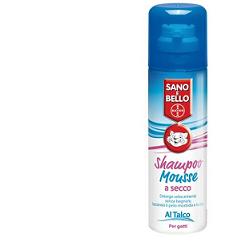 SANO E BELLO SHAMPOO MOUSSE GATTO FLACONE 200 ML - Farmacia De Pasquale
