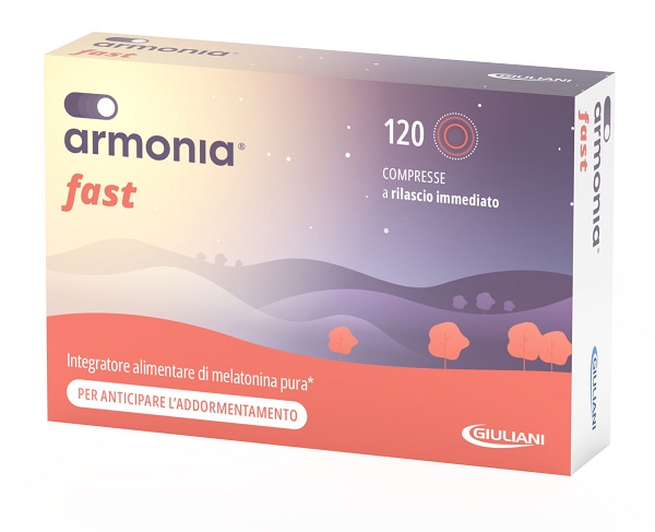 ARMONIA FAST 1 MG MELATONINA 120 COMPRESSE - Farmacia De Pasquale
