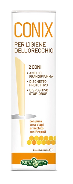 CONO CERA CONIX 2 PEZZI - Farmacia De Pasquale